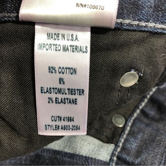 Agolde Anthropologie dark washed premium jeans 31x31 - Picture 9 of 10